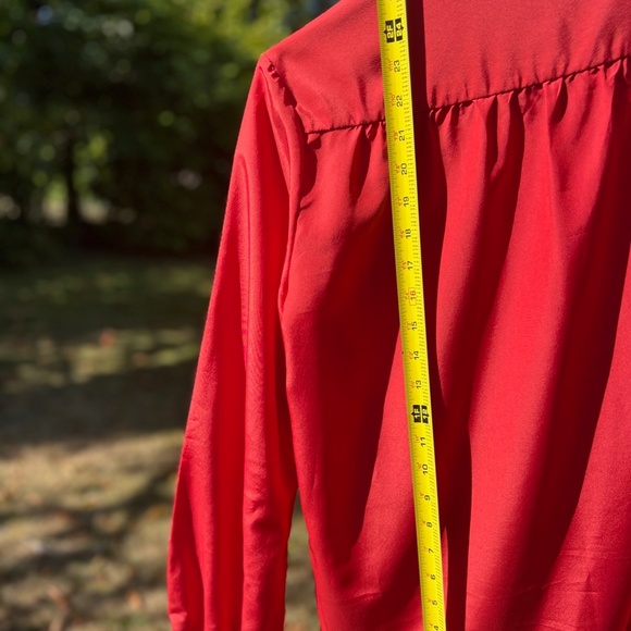 Vintage high-neck blouse - Picture 4 of 6